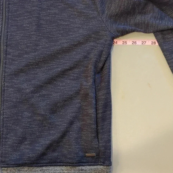 Rodd & Gunn Cardigan‎ Sweater Full Zip Italian Yarn size 2XL Blue & Gray - Picture 13 of 16